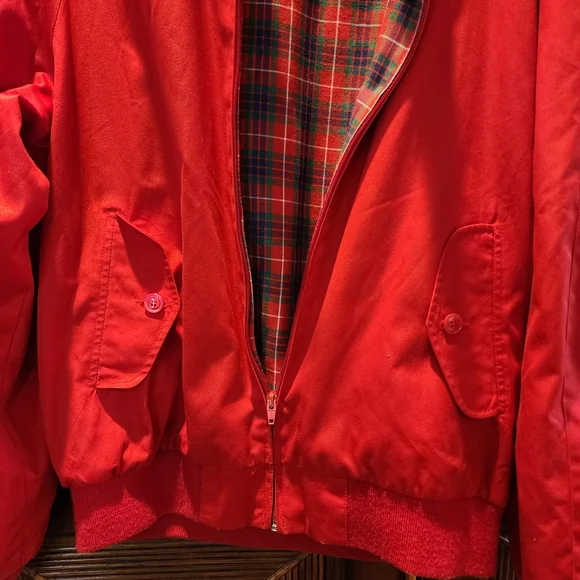 Retro Red Men's Jacket Marlynn Traditions - Picture 5 of 5